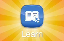 Logotipo da ferramenta digital Learn